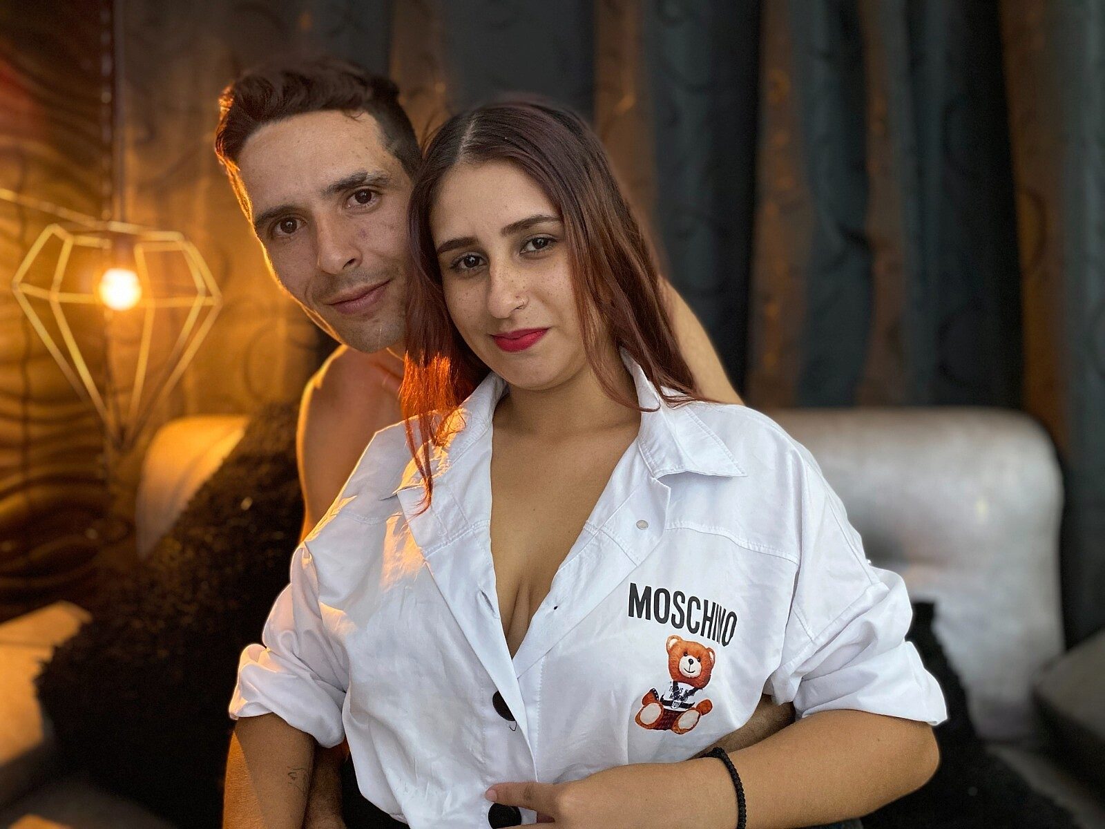 Aleja Morales & Pipe Perez nude live cam