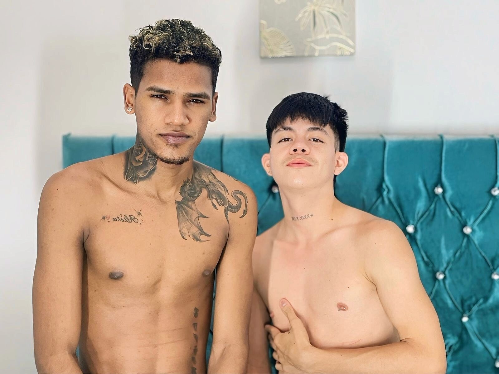 1 On 1 Sex Cams - Bruce & Farid German Alt Text Streamray-Cams