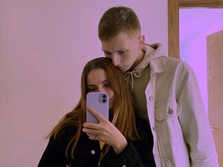 Julie & Evgen Live Cam on Flirt4Free