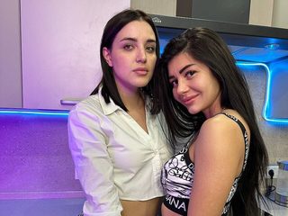Nude chat with Mishel & Nicole on live cam
