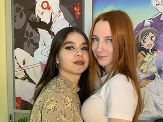 Dolly Faith & Edla Christley Live Cam on Flirt4Free