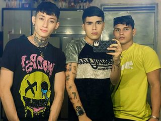 Profile and Statistics for Aiden & Jeyco & Patrick on Flirt4Free