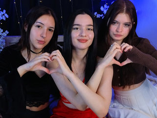 Sherri & Lumina & Josie Live Cam on Flirt4Free