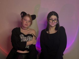 Prudence Beardsley & Constance Beldon live cam model at Flirt4Free