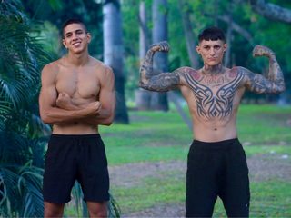 Draco & Camilo live cam model at Flirt4Free