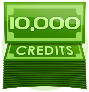 10,000 Credit Tip