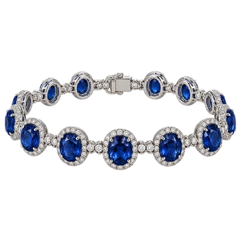 Blue Gem Bracelet