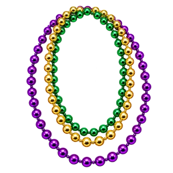 Mardi Gras Bead Necklace