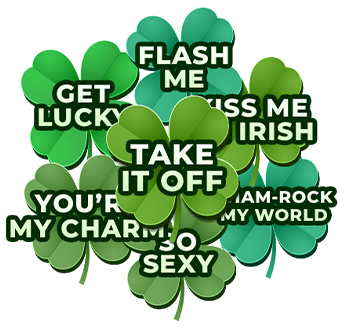 St. Patrick's Lucky Clovers - (Send All 7 Set 1)