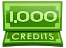 1,000 Credit Tip