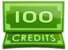100 Credit Interactive Paid Show Tip
