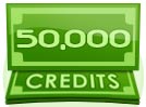 50,000 Credit Paid Show Tip