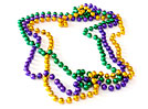 Mardi Gras Bead Necklace