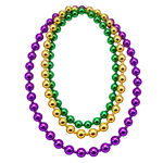 Mardi Gras Bead Necklace