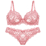 Pink Lace Lingerie