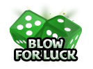 Blow for Luck Dice Charm