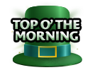 Top O' the Morning Hat Charm