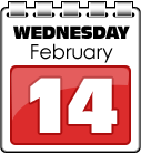 Wednesday 14 February