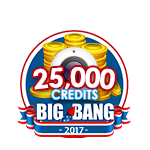 4th of July 25,000 Credits