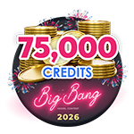 4th of July 75,000 Credits