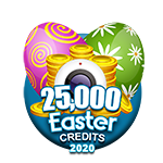 Easter 25,000 Credits