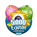 Easter 5,000 Credits