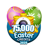 Easter 75,000 Credits