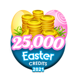 Easter 25,000 Credits