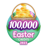 Easter 100,000 Credits