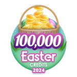 Easter 100,000 Credits
