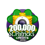 St Patricks 200,000 Credits