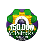 St Patricks 150,000 Credits