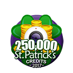 St Patricks 250,000 Credits