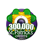 St Patricks 300,000 Credits