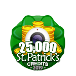 St Patricks 25,000 Credits