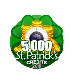 St Patricks 5,000 Credits