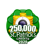 St Patricks 250,000 Credits