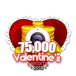 Valentine's 75,000 Credits