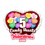5 Candy Hearts