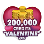 Valentine's 200,000 Credits