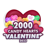 2,000 Candy Hearts