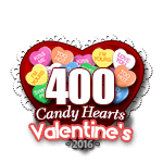 400 Candy Hearts