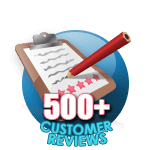 500 Customer Reviews
