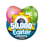 Easter 50,000 Credits