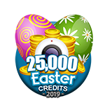 Easter 25,000 Credits