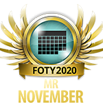 Mister FOTY November 2020