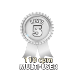 Multi-User 110cpm - Level 5