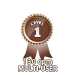 Multi-User 130cpm - Level 1