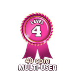 Multi-User 40cpm - Level 4