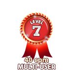 Multi-User 40cpm - Level 7